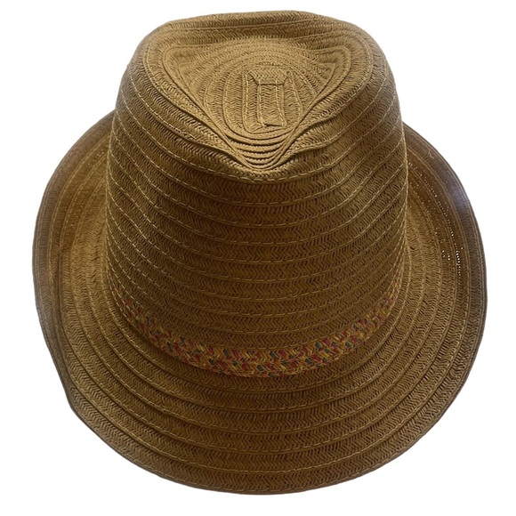 Four Buttons tan fedora hat, NWT - Picture 6 of 6